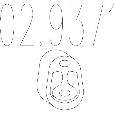 MTS 02.9371 Rubber Buffer, silencer